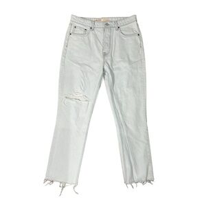 Revolve GRLFRND The Karolina High Waist Straight Crop Jeans - Size 29